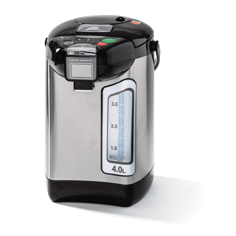 Water boiler and dispenser outlet